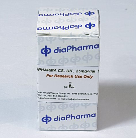 DiaPharma CS-UK package on a white surface