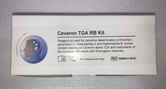 DiaPharma Technoclone Ceveron TGA RB Kit on a white surface