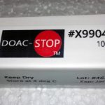 X9904-100 DOAC-Stop test kit on a white surface