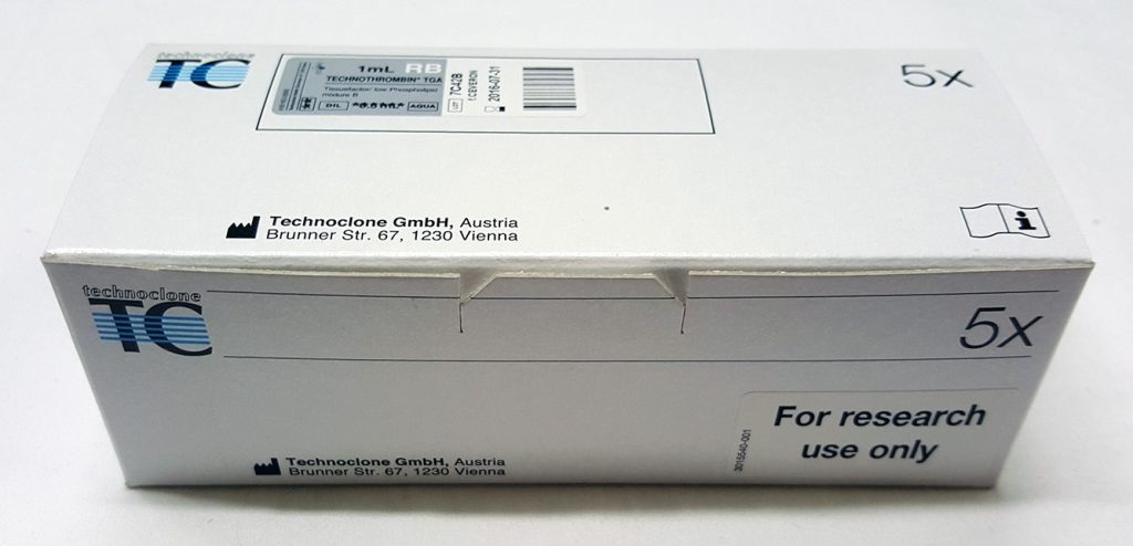 Technothrombin® TGA Reagent B - Diapharma