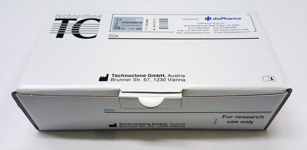 Technothrombin® TGA Reagent D - Diapharma