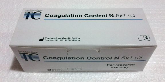 5020040 Technoclone Coagulation Control Normal measurement assay detection reagent test kit