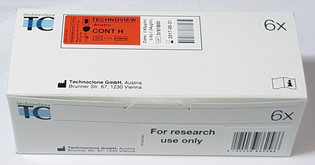 Technoview® Apixaban Control High - DiaPharma