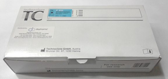 5154016 Technoclone Factor VIII Deficient Plasma Native measurement assay detection reagent test kit