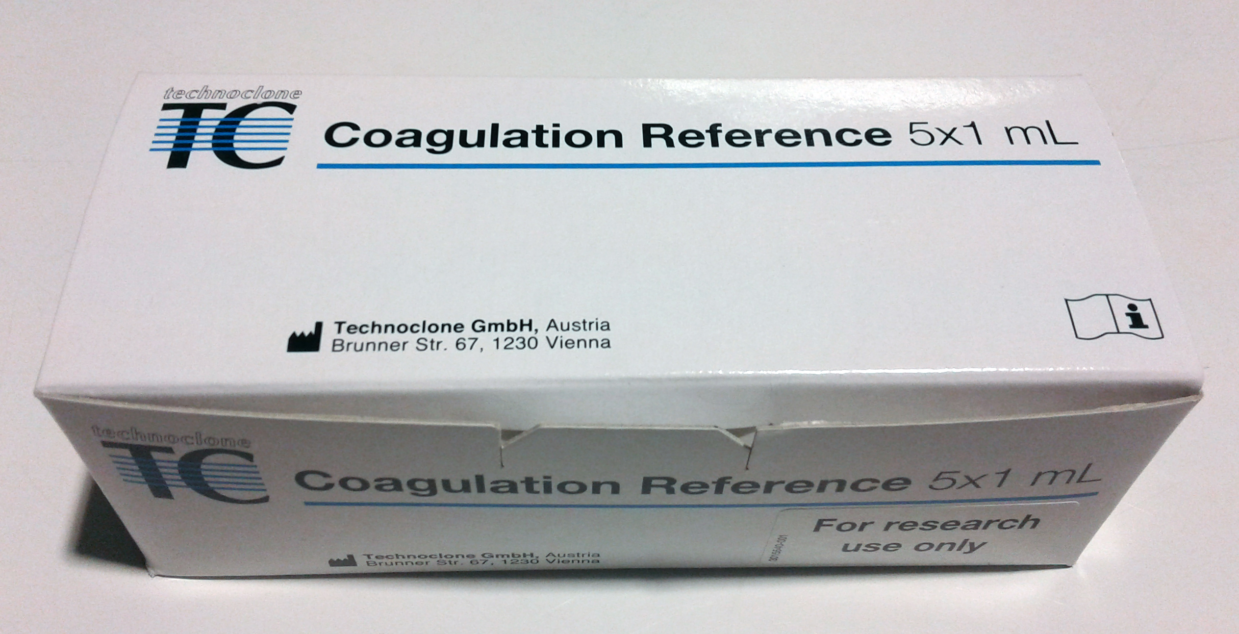 Technoclone Coagulation Reference, 5x1ml - DiaPharma
