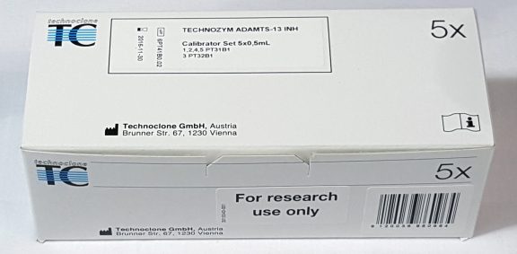 5450461 Technoclone Technozym ADAMTS-13 Inhibitor Calibrator measurement assay detection reagent test kit