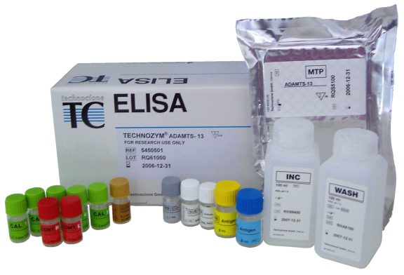 5450501 Technoclone Technozym ADAMTS13 ELISA measurement assay detection reagent test kit