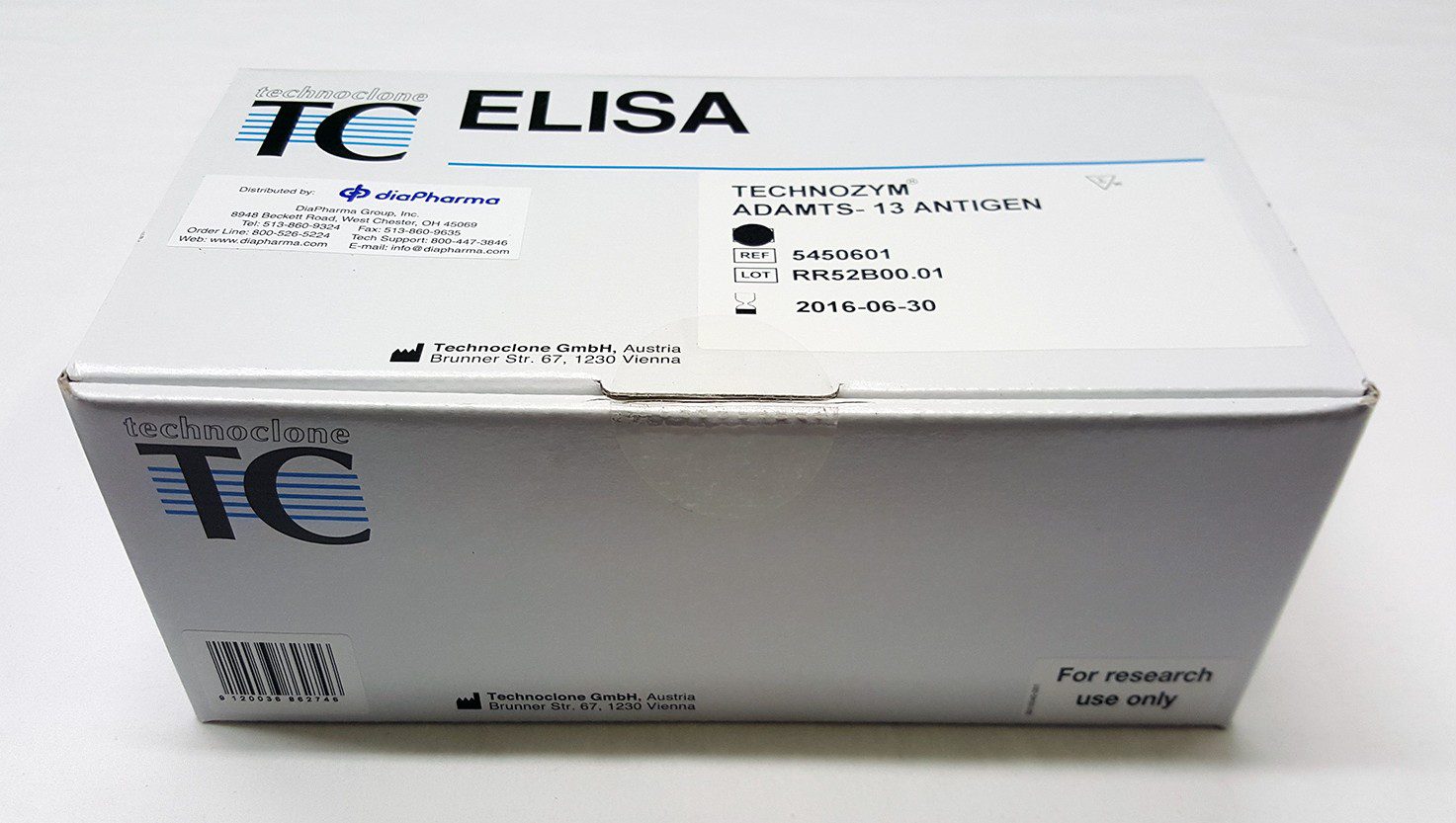 Technozym ADAMTS-13 Antigen - Diapharma