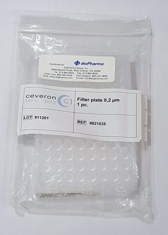 9821035 Technoclone Ceveron MFU 500 Filter Plate