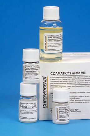 K822585 Chromogenix Coamatic Factor VIII measurement assay test kit