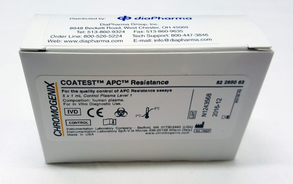 K822650 Chromogenix Coatest Activated Protein C Resistance APC measurement assay test kit