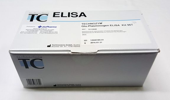 TC12040 Technoclone Technozym Glu-Plasminogen ELISA measurement assay kit