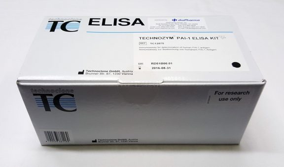 TC12075 Technoclone Technozym PAI-1 ELISA Plasminogen Activator Inhibitor measurement assay detection reagent test kit