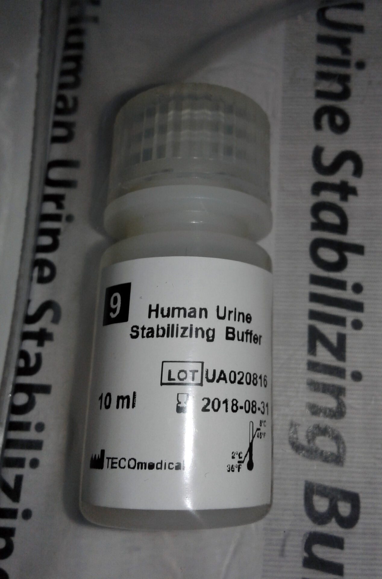TECO® Urine Stabilizing Buffer, 10ml DiaPharma