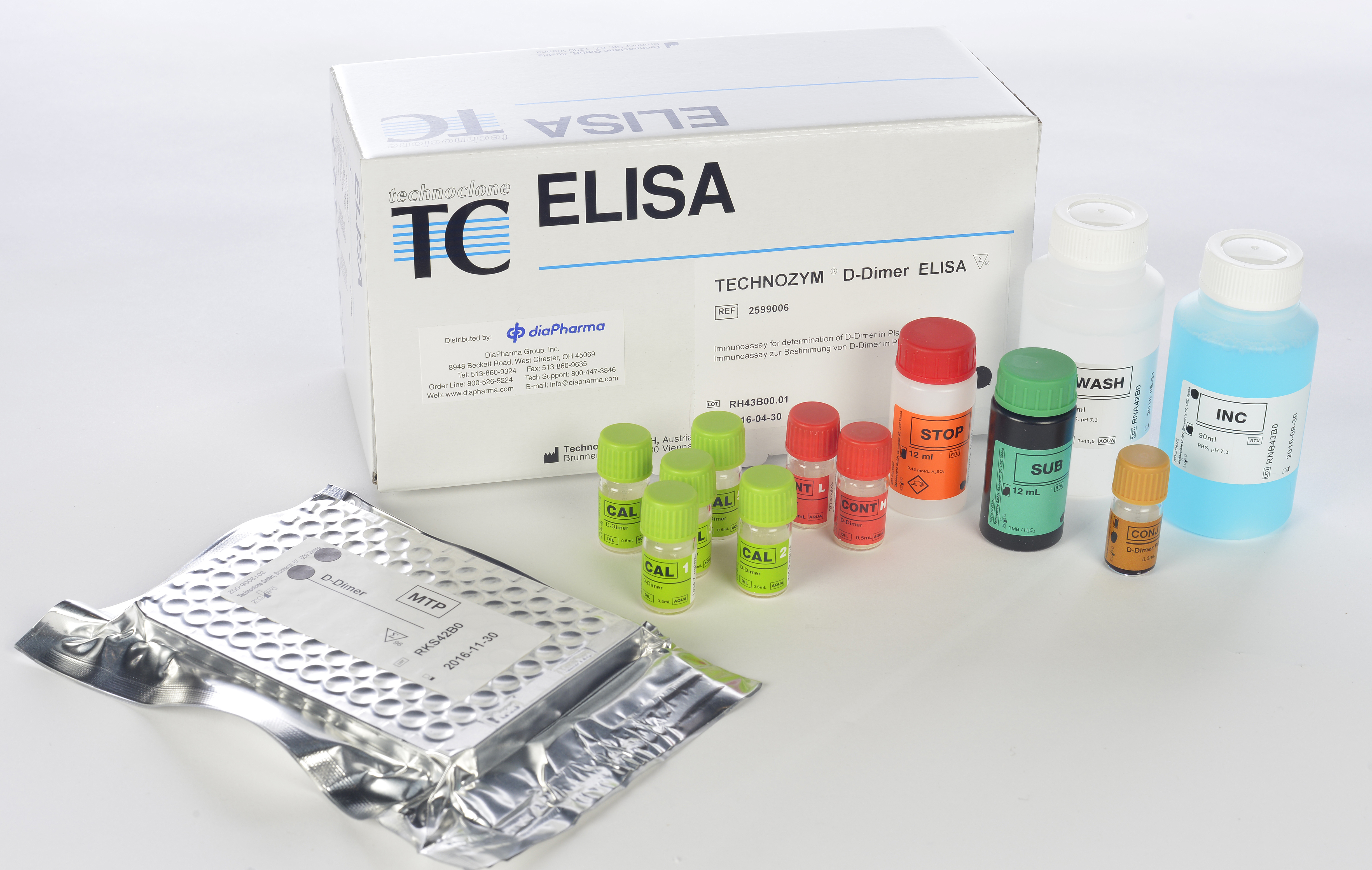 Technozym D-Dimer DDimer ELISA assay kit